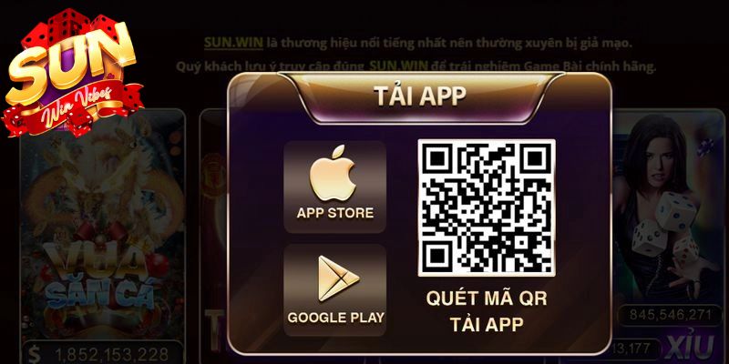 Tải App SUNWIN Cho Cả 2 Hệ Điều Hành Android Và IOS 5 Quét mã QR nhanh chóng